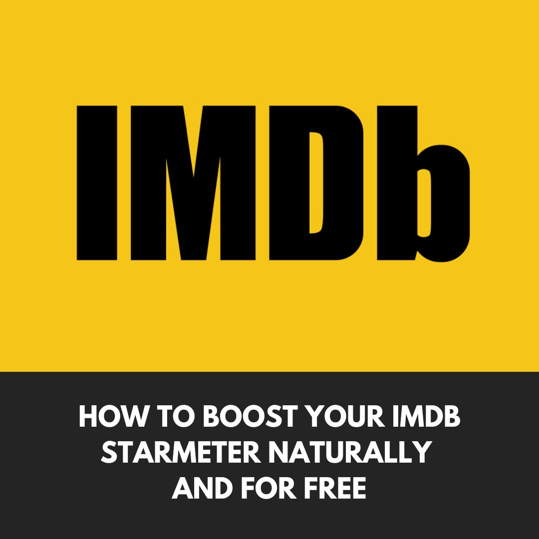 roman Tilskynde peave How to Boost your IMDb STARmeter Naturally and for FREE