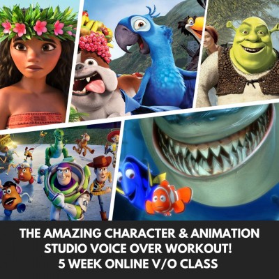 Character & Animation Voice Over Workout