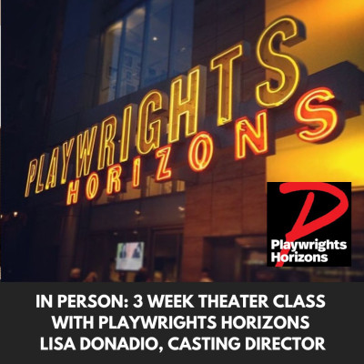 In Person Acting Class with Lisa Donadio