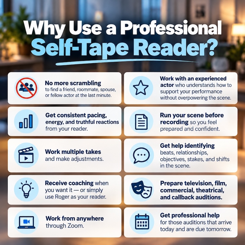 Professional Self-Tape Reader Benefits